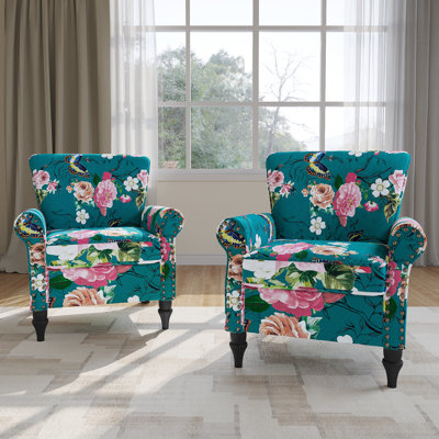 Upholstered Linen Armchair