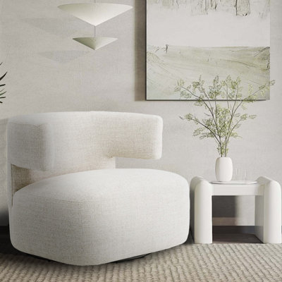 Fauteuil demi-tonneau Bascom