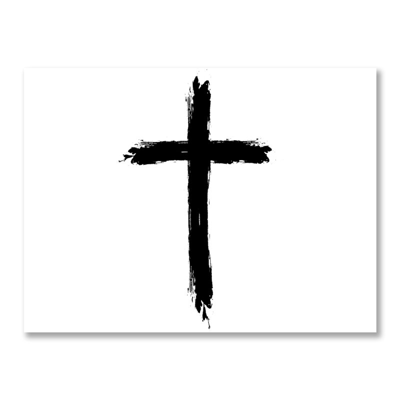 Faith - impression sans cadre, Plastique / acrylique, H 40 po x l 60 po