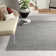Prague Geometric Area Rug in Aqua