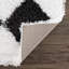 Tapis noir et blanc Axlan-685210723