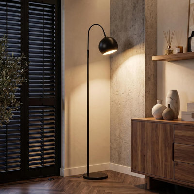 160 H cm Matte Swing Arm Floor Lamp