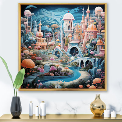 Imaginary Realm City Fantasy II - City Fantasy Wall Art