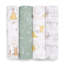 Mousseline de coton Swaddle, lot de 4 Winnie + Friends-137837481