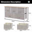 Fluellen Iron 100 cm W Chest of 5 Drawers-782062192