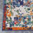 Atthia Abstract Splatter Modern Indoor Outdoor Patio Garden Runner or Area Rug-817890342