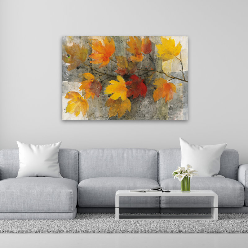 Branche d'automne contemporaine, H 60 po x l 40 po