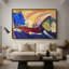 "Peinture avec troïka", toile de Wassily Kandinsky-43299840-43299843