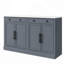 Garde-manger moderne autoportant, rangement pour nourriture buffet, armoire à café avec tiroir, 2 tablettes réglables et 2 tablettes de porte pour la salle à manger, la cuisine, ensemble de 2
