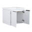 Ensemble de meuble-lavabo simple 35,89 po avec plateau en céramique Queneisha