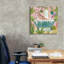 Toile épique «Giraffe In Tub No Drink» par Farida Zaman, 26 po x 26 po-2056881353