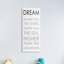 Traduction libre «Dream Bigger Than the Stars» par Anna Quach - Art textuel-62163164-62163163