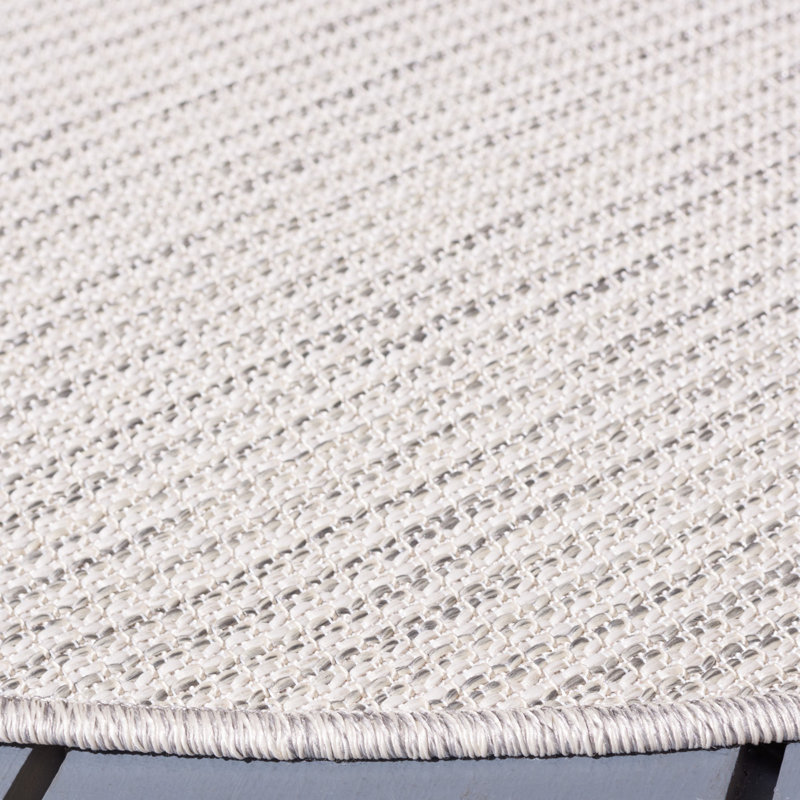 Tapis d'intérieur / extérieur à motif géométrique MSR400, Rond 6 pi 5 po