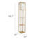Lampe sur pied 63 po Aspelare