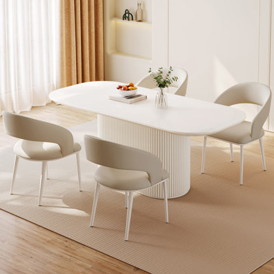 Dining Table Set With 4 Chairs