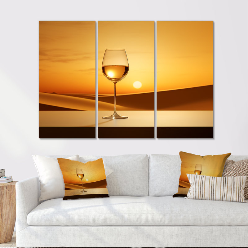 Ensemble de verres à champagne Aperitifs Aura, H 32 po x l 48 po x P 1 po