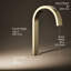 Components Deck-Mount Bath Spout with Ribbon Design-2036884361