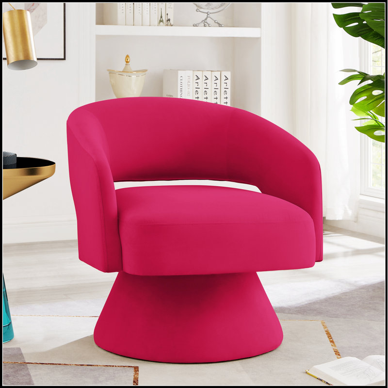 Chaise pivotante moderne et polyvalente pour diverses pièces, rehaussant le confort et le style avec une conception ergonomique