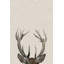 The Antler by Marmont Hill - Wrapped Canvas Painting-1368629218