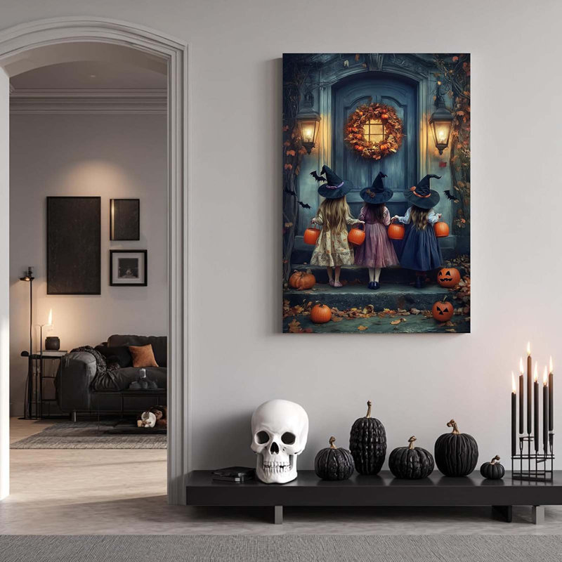 Wrapped Canvas Print, Blue