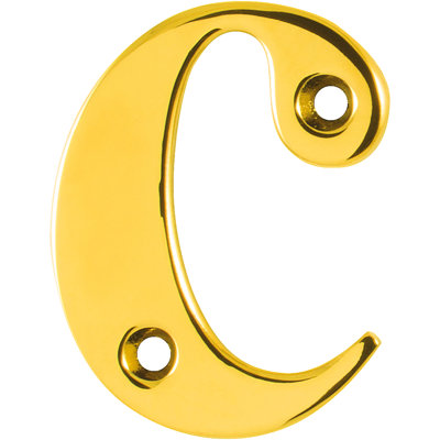 Klodian 7.7cm H Zinc House Letter
