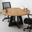 Table de bar ronde, table de conversation, table de salle à manger, table de conférence, table basse en bois