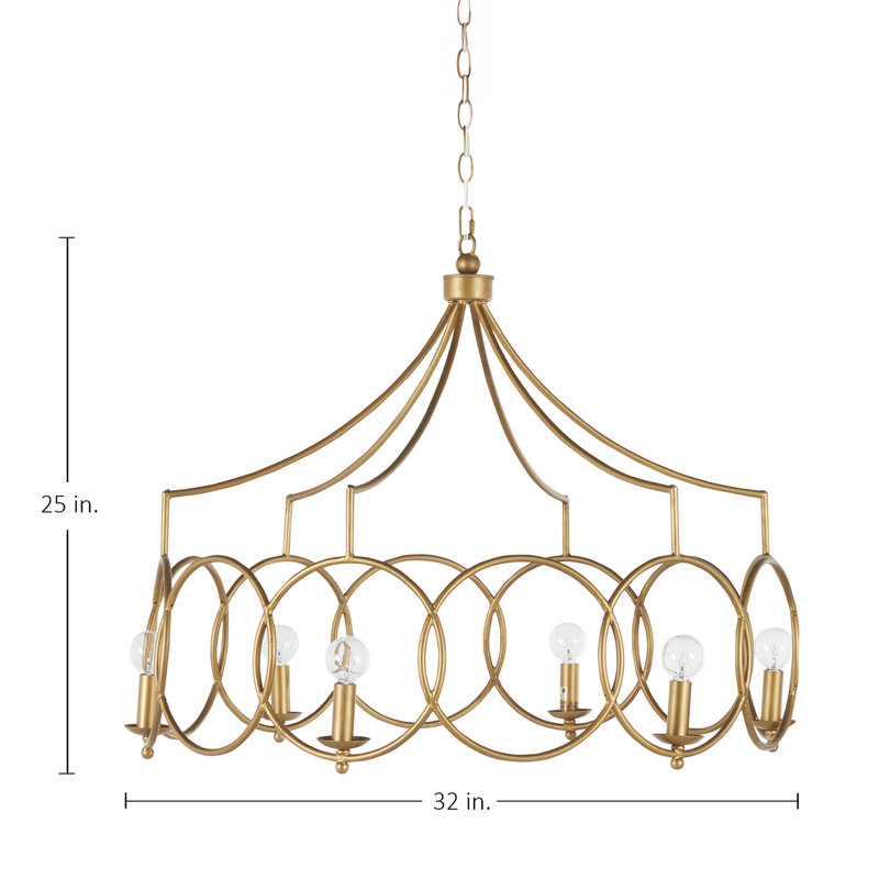 Cansa 6 - Light Unique Geometric Chandelier