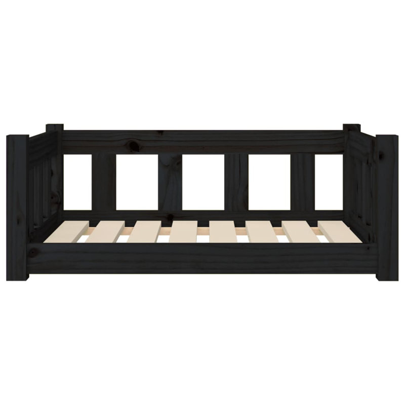 Didrik Pet Bed, Medium (29.7" W x 21.9" D x 11" H), Black