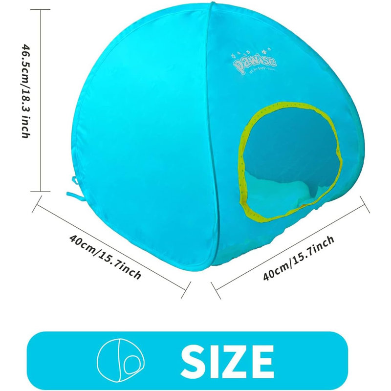 Parc portable d'extérieur pour chat portable