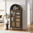 Nolan Tall Arched Storage Display Cabinet-105239779