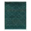 Canvello Green Color Hand Knotted Moroccan - 4'8'' X 5'11''