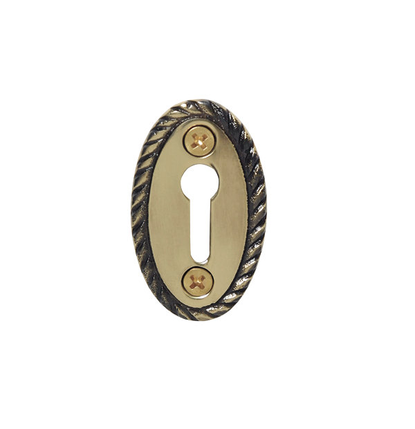 Bouton de porte, Laiton antique