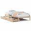 Solid Wood Drawers Bed Frame-1746495687-1746495694