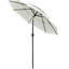 Parasol de patio avec manivelle Outsunny Tiers-779506542