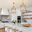 4 - Light Dimmable Lantern Drum Chandelier-164076762-164076764