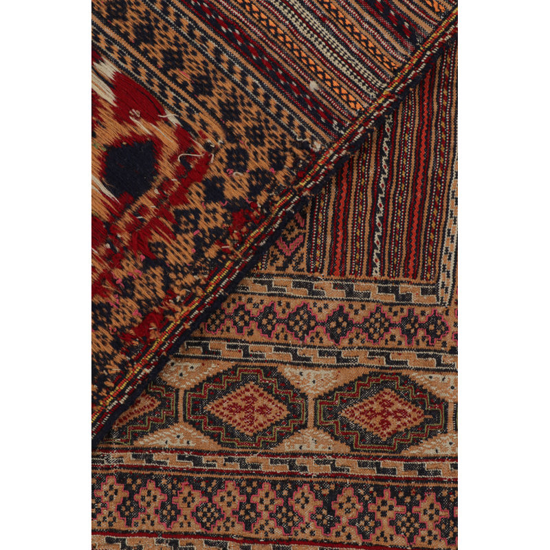 One-of-a-Kind Rectangle 4'7" X 6' Hand Knotted Area Rug