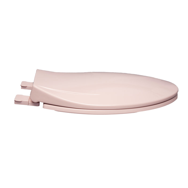 Elongated Toilet Seat and Lid, Venetial Pink