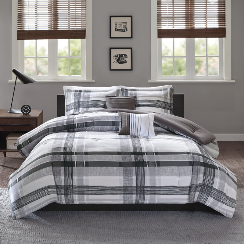 Ensemble d'édredon Rudy, Édredon double/grand + 4 pièces additionnelles