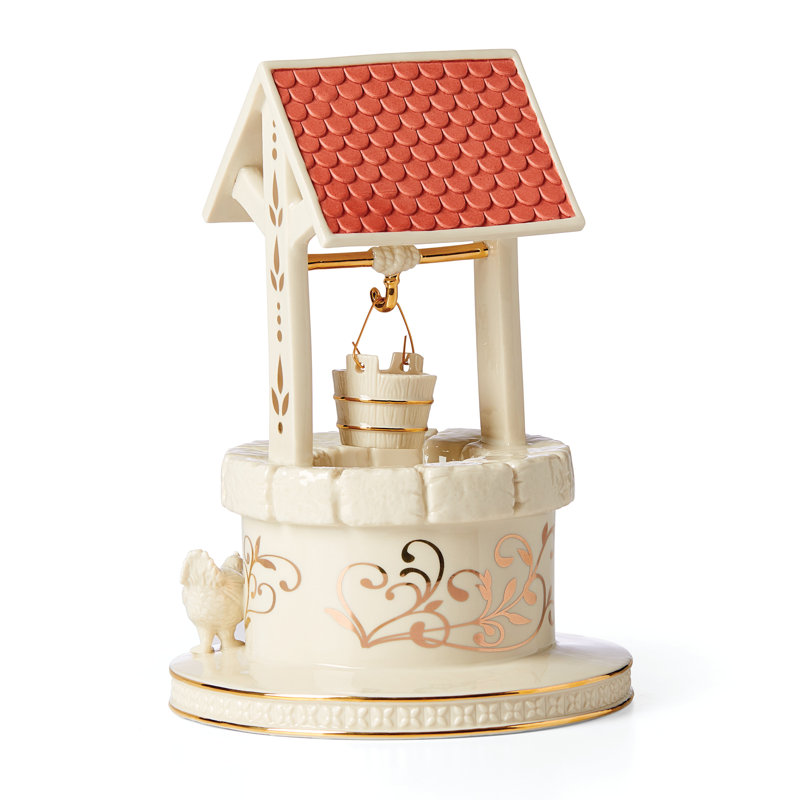 First Blessing Nativity Water Well Figurine
