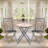 2 - Person 61cm Long Bistro Set With Mosaic Table