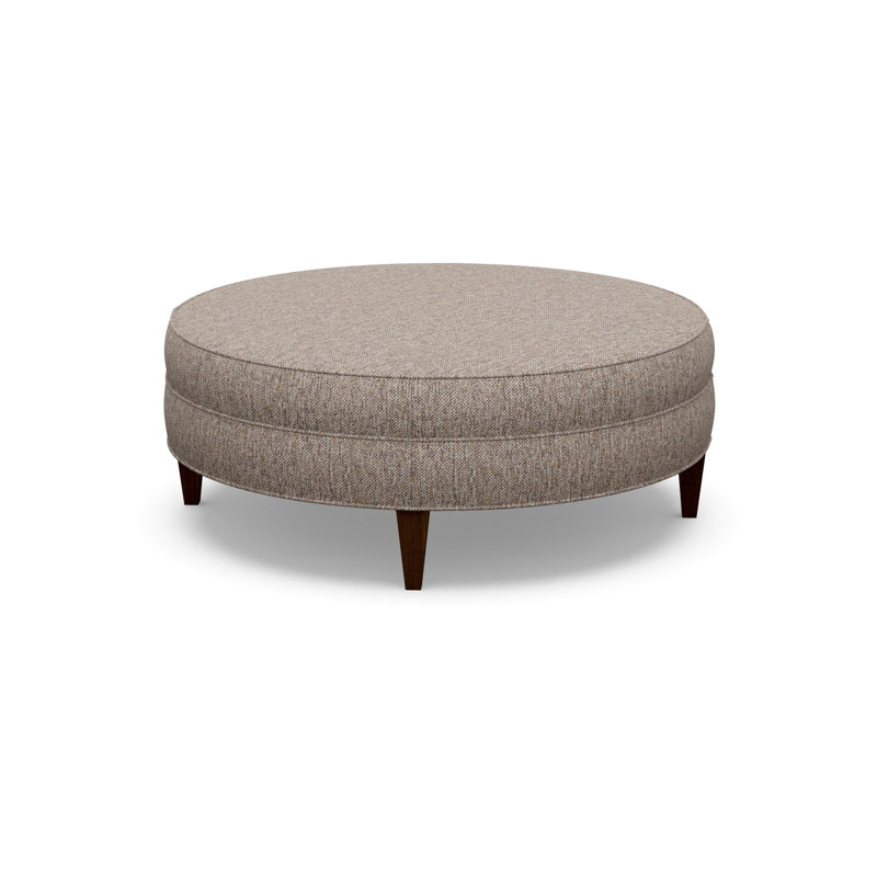 Round Ottoman, Walnut, 8786-87