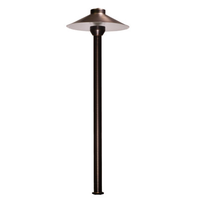 Bronze Low Voltage Metal Pathway Light
