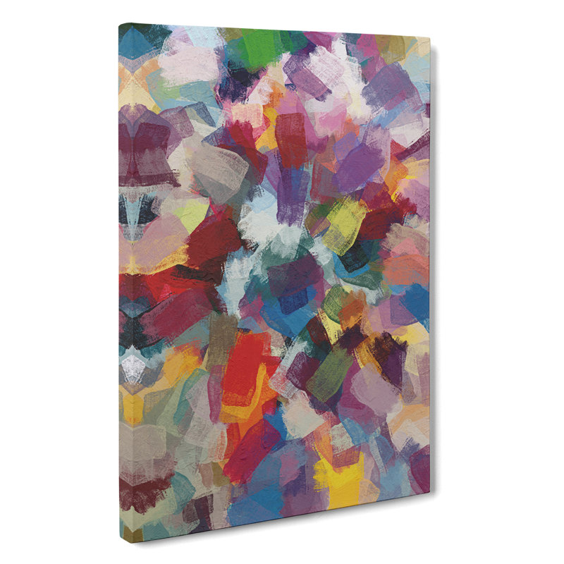 Reflection Of You Abstract - Wall Art, Wrapped Canvas, 76cm H x 50cm W, No Matte