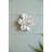 Handmade  Ceramic Flower Wall Decor Accent