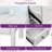 36'' Modern Single Bathroom Vanity Set With Resin Sink Top-2131578888
