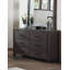 Commode double l 6 tiroirs Lyron