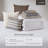 9 PCS Jacquard Oversized Duvet Style Comforter Set