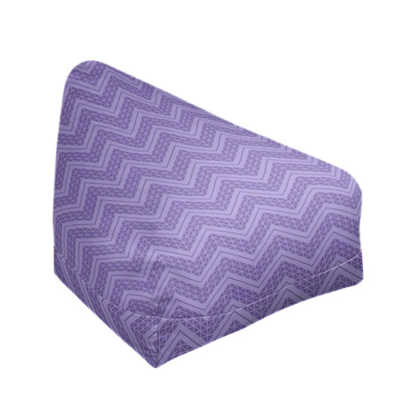 Sac de pois, H 38 po x L 42 po x P 29 po, Mauve clair, Bourre en polyester