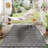 Ragin Geometric Blue/Gray/Ivory, Indoor & Outdoor Area Rug-1576093889