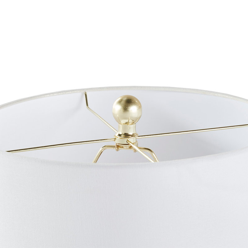 Ribbed Texture Ceramic Table Lamp